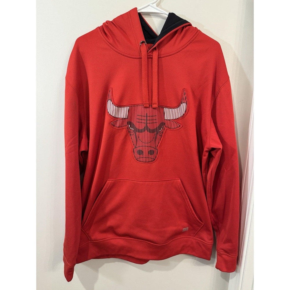 Chicago Bulls NBA TX3 Warm Men's Hoodie Size Large
